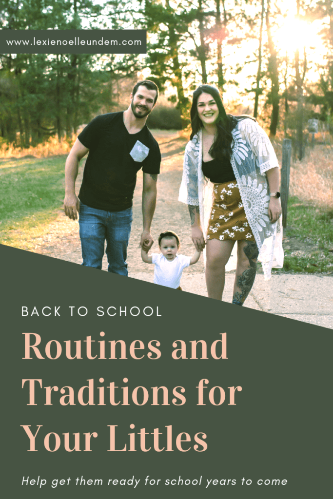 back-to-school routines, family traditions, positive affirmations, learning environment for kids