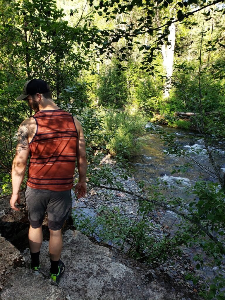 Peaceful river moment together, a simple reminder of romantic travel inspiration and connection.