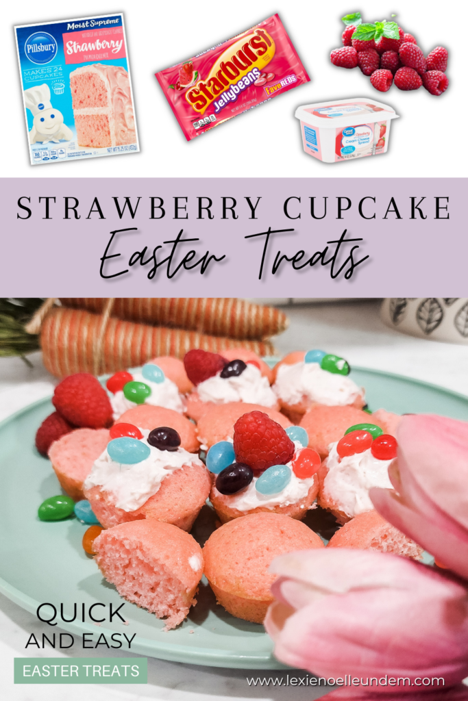 Strawberry Cupcake Easter Treat