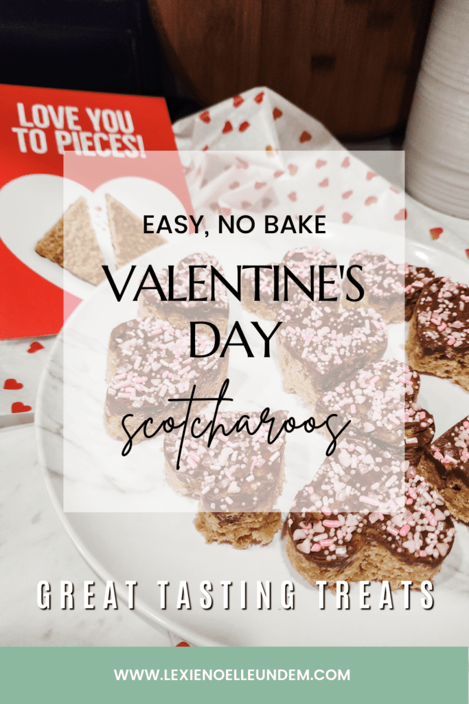 Easy No-Bake Scotcharoos Valentines Treats