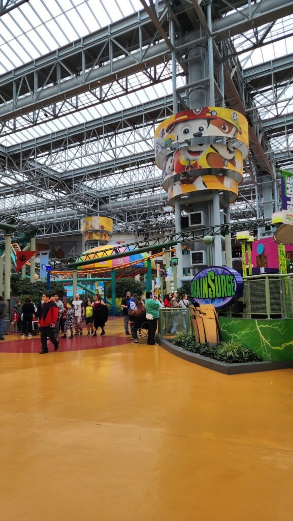 Toddler-friendly rides at Nickelodeon Universe