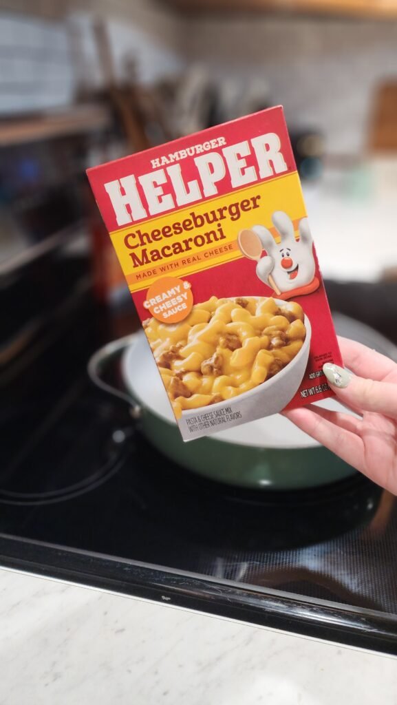 Homemade Hamburger Helper Cheeseburger Macaroni Recipes with The Undem Family Adventures