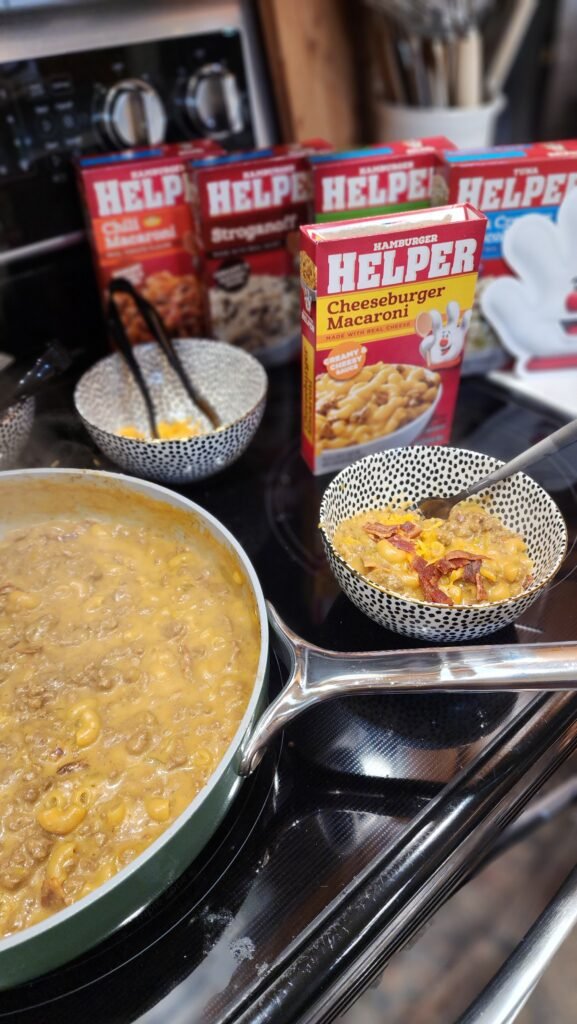 Homemade Cheeseburger Macaroni Recipes with The Undem Family Adventures