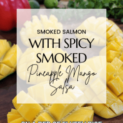 Family Fare Smoked Salmon with Spicy Smoked Pineapple Mango Salsa The Undem Family Kitchen