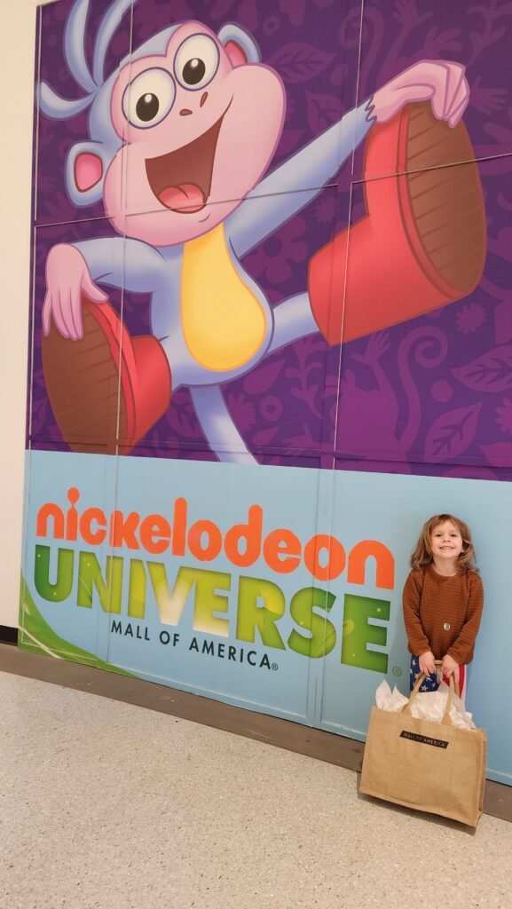 Character meet-and-greet at Nickelodeon Universe