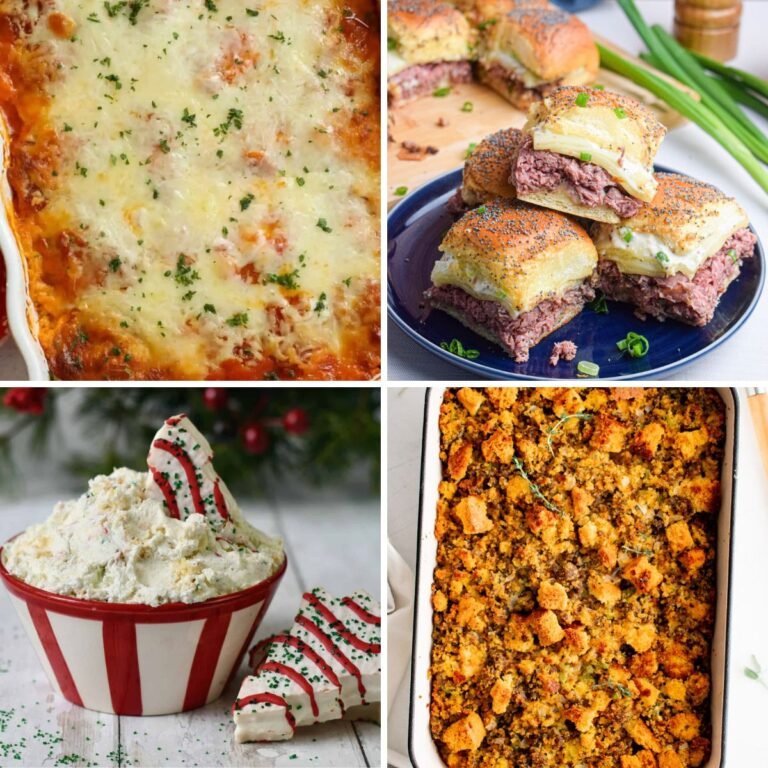 Christmas Party Food Ideas - Buffet Style Holiday Recipes