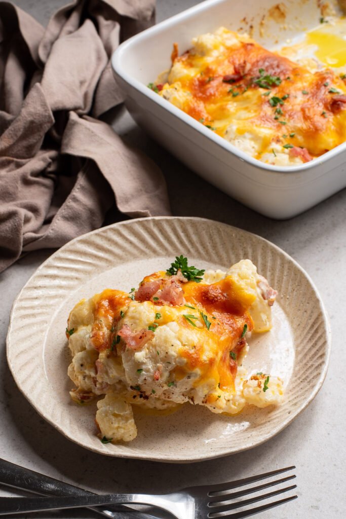 Loaded Cauliflower Casserole. Photo Credit: Recipes From A Pantry