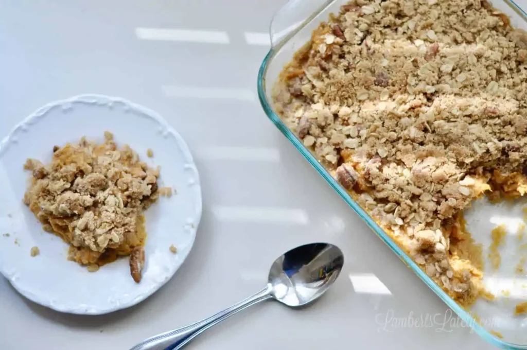 Old Fashioned Sweet Potato Casserole. Photo Credit: Lambert's Lately