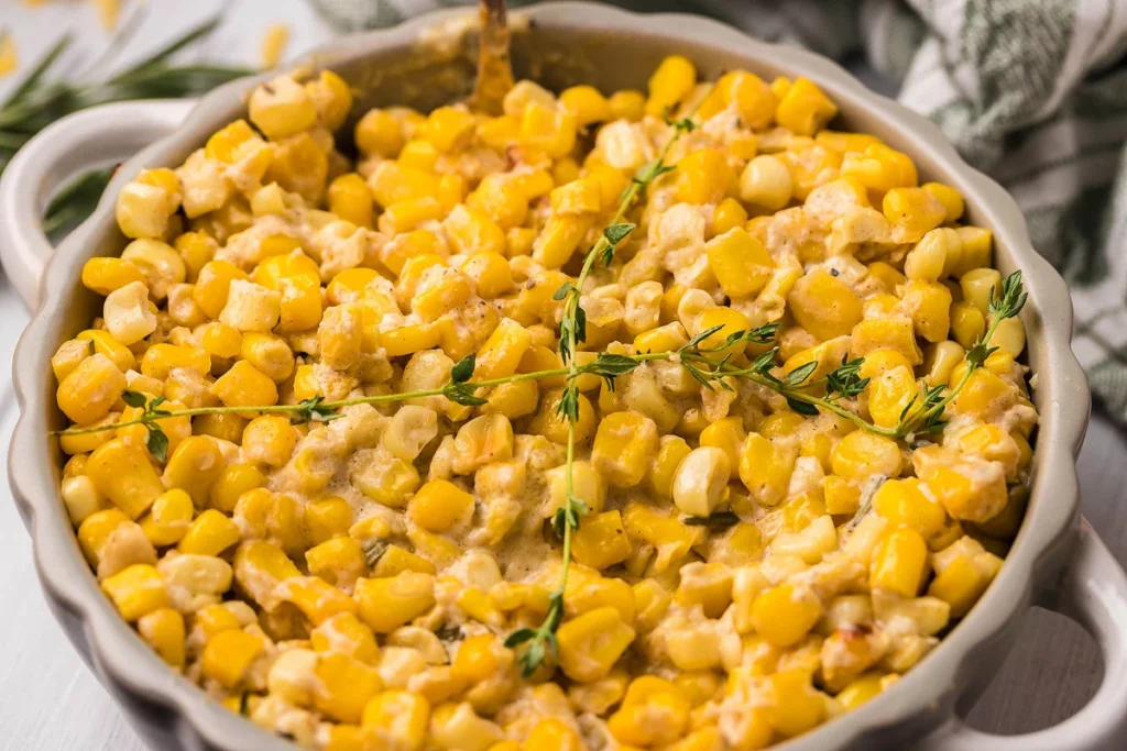 One Pot Gouda and Cream Cheese Corn. Photo Credit: xoxoBella