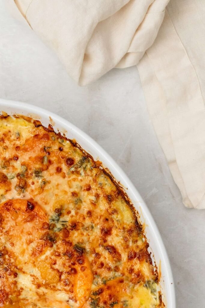 Sweet Potatoes au Gratin. Photo Credit: Newel Tasting Table