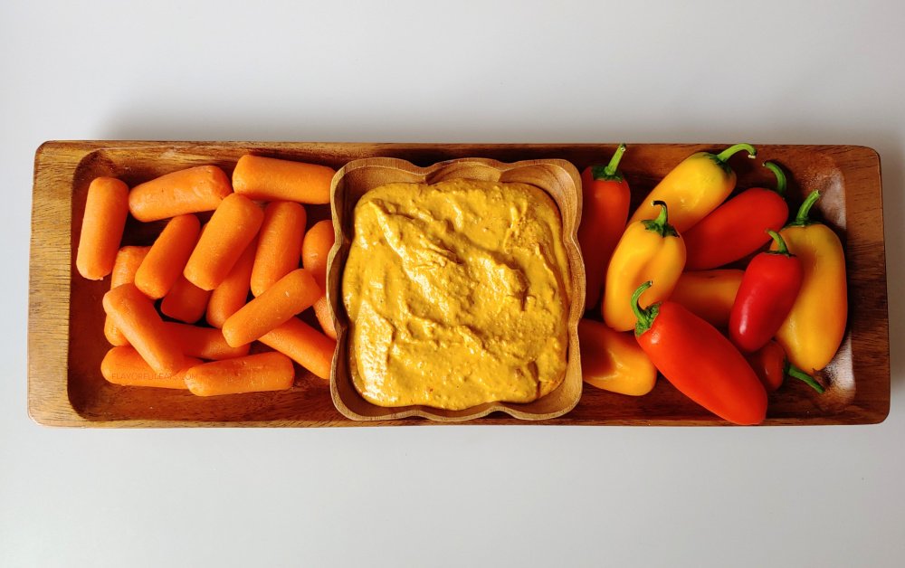 A bold, nutrient-dense dip perfect for snacks for breastfeeding moms, served with fresh veggies or whole-grain crackers.