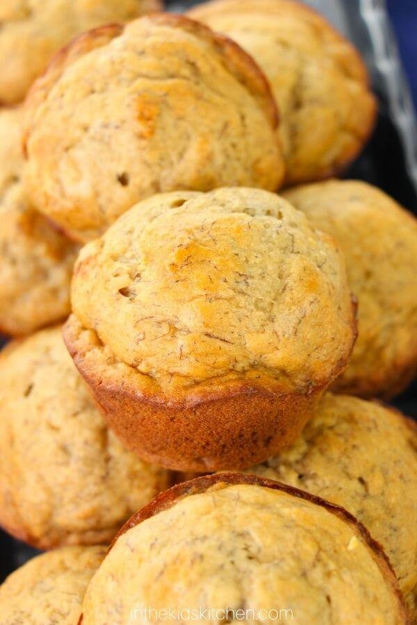 Moist and naturally sweet, these muffins make a nutritious healthy snack for busy moms who need a morning energy boost.