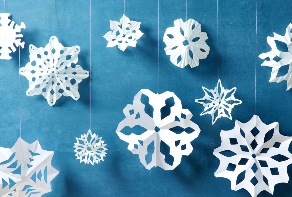 diy winter snowflakes Staying Cozy: 10 Winter Activities to Keep Kids Happy Indoors