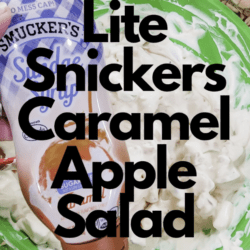 Lite Snickers Caramel Apple Salad