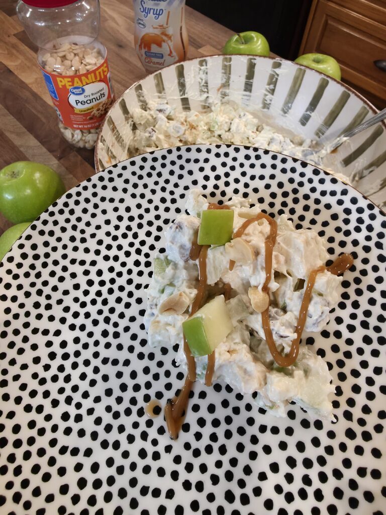 Serving up the Snickers Salad