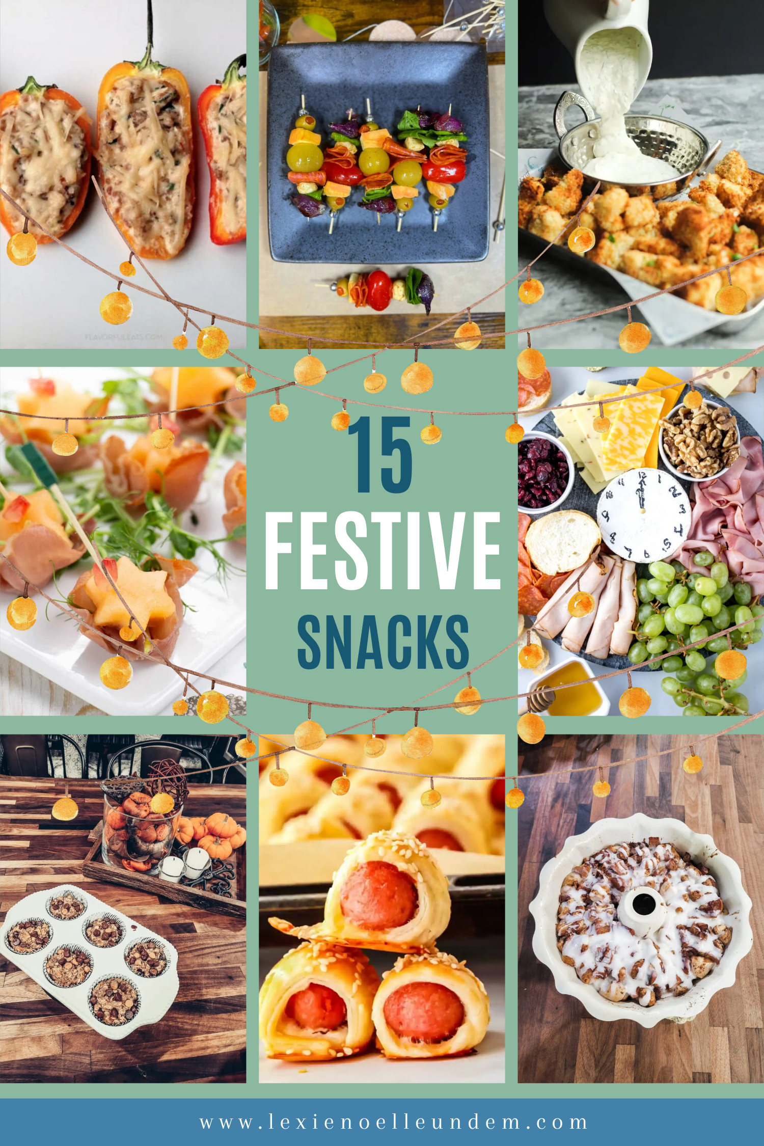 Holiday Party Snack Ideas Festive Snacks for Celebrations Creative Snack Ideas for Holidays Easy Holiday Entertaining Recipes Festive Food for Guests