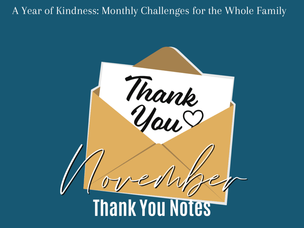 A Year of Kindness: Monthly Challenges