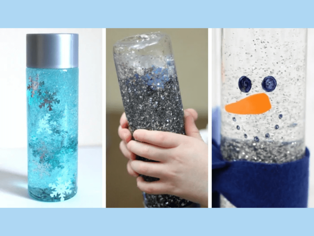 Snowy Sensory Bottles