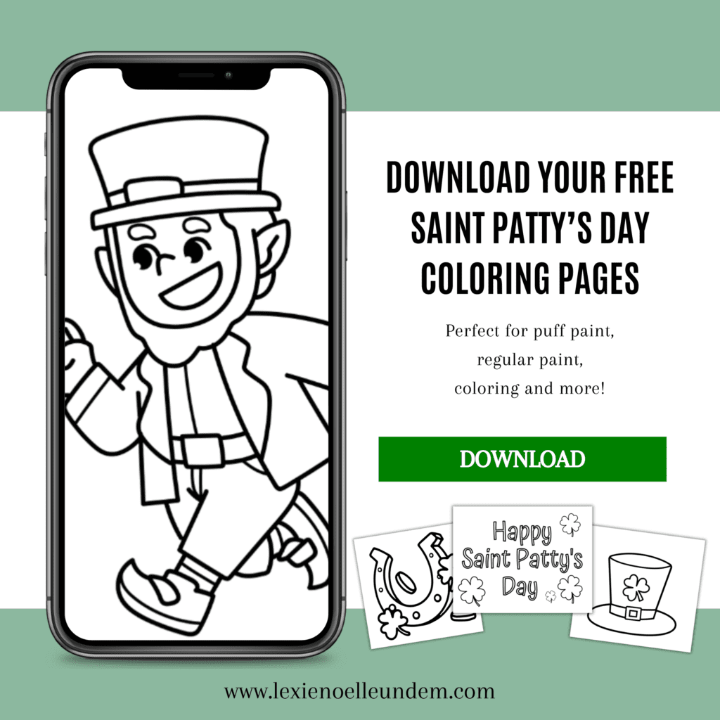 Free St. Patty's Day Printables