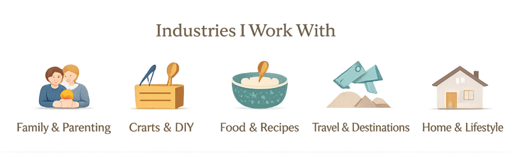 UGC Content Creator Specializing in Home Family Travel Parenting