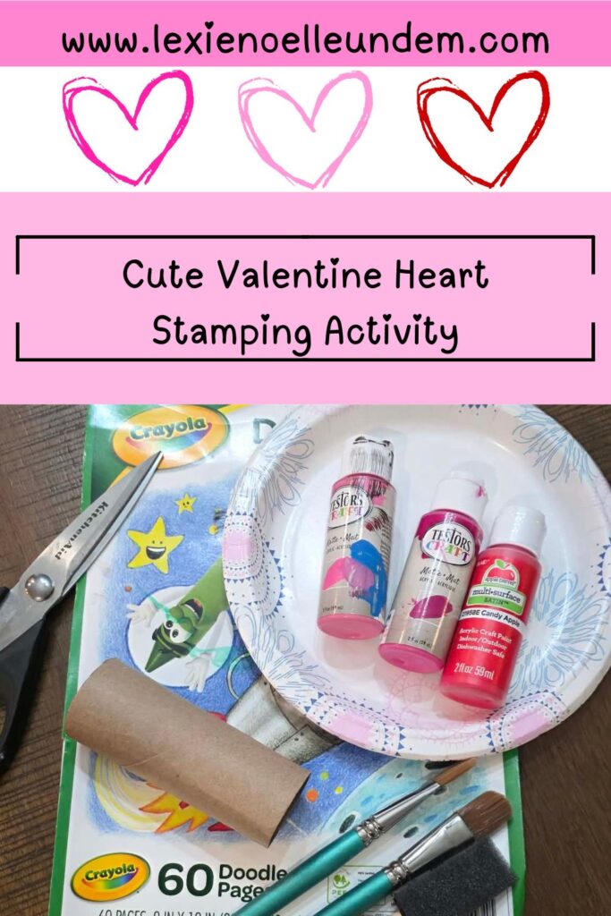 Easy Toddler Valentine Craft