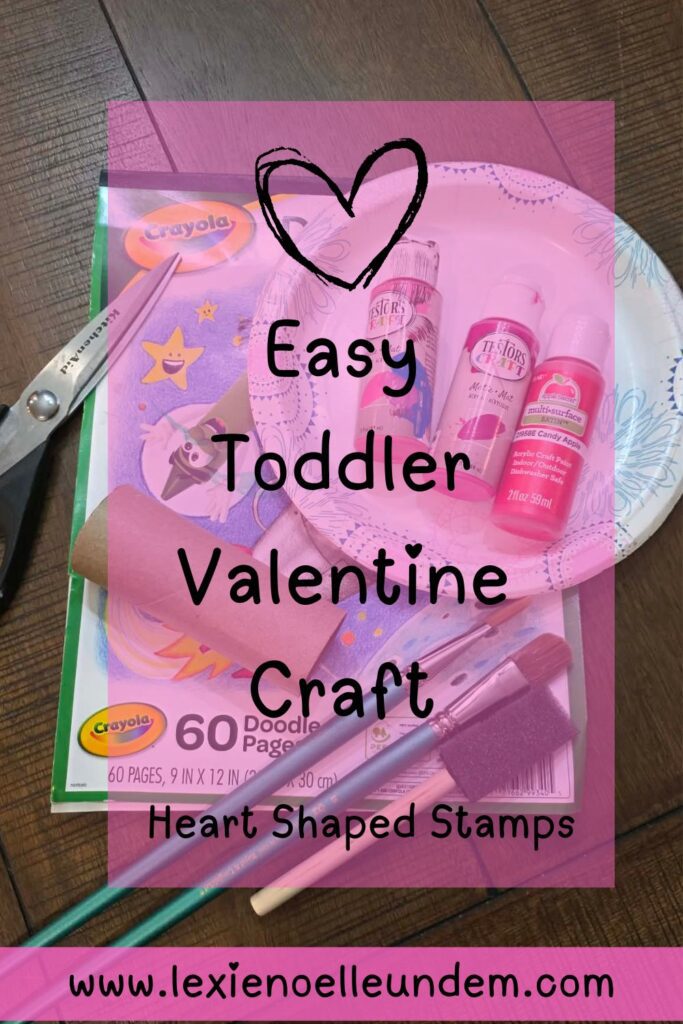 Cute Valentine Heart Stamping Activity