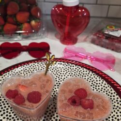 Pink Valentine's Day Drink