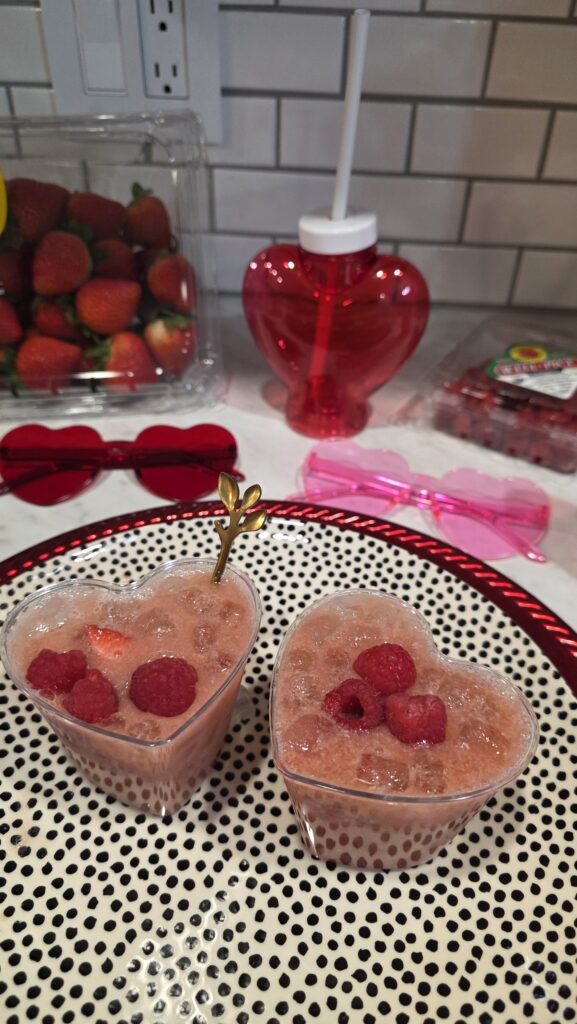 Pink Valentine's Day Drink