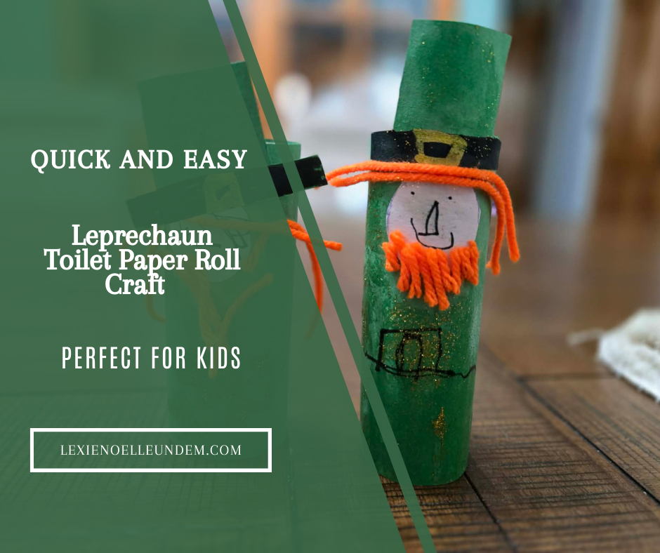 Easy Leprechaun Toilet Paper Roll Craft Kids Can Make at Home