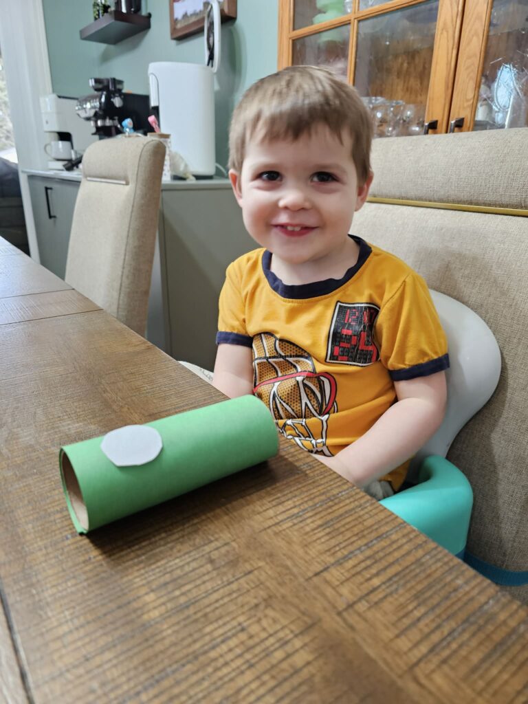 Kids Paper Roll Leprechaun Craft