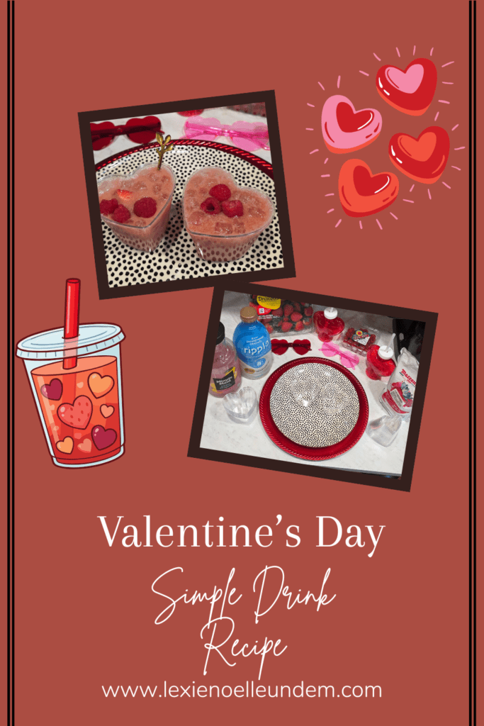 Valentine's Day Drink Pin