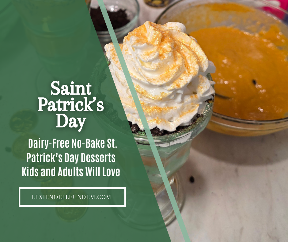 Dairy Free St. Patrick's Day Dessert