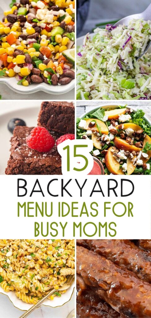 16 Backyard BBQ Menu Ideas for Busy Moms Mixed Media Picture