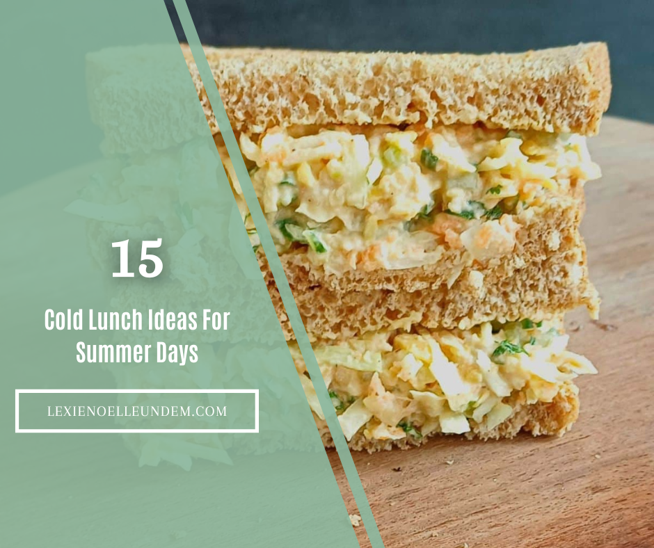 15+ Cold Lunch Ideas That Kids Will Love