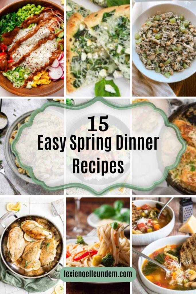 spring dinner ideas