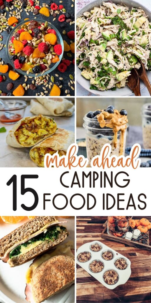 15 make ahead camping food ideas