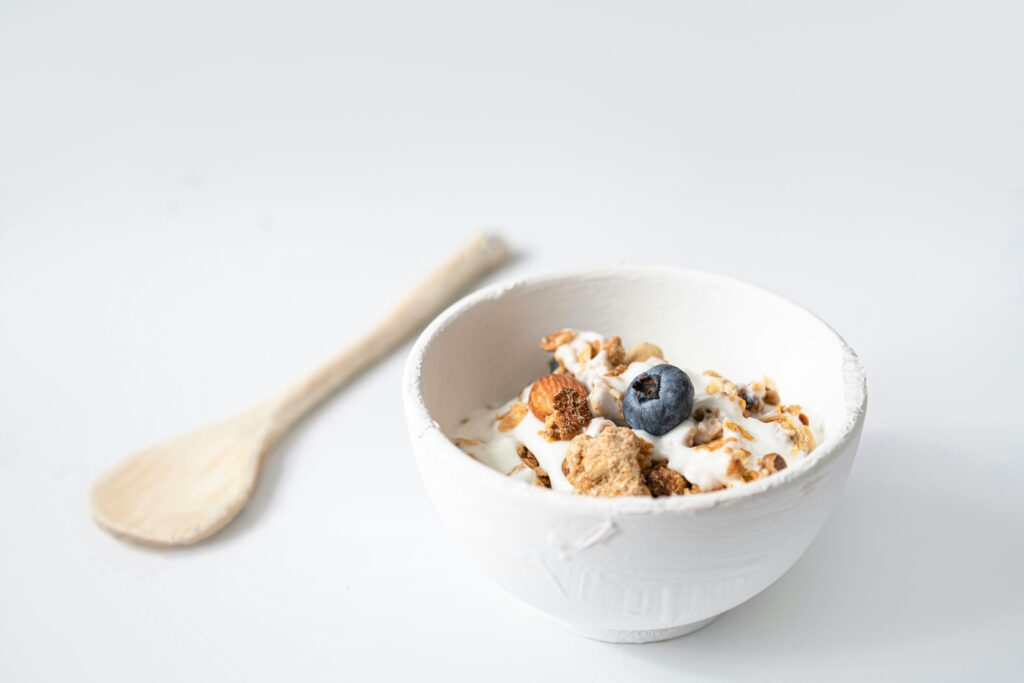 Coconut yogurt dish