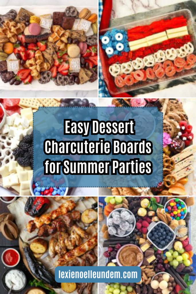 kids friendly dessert charcuterie boards