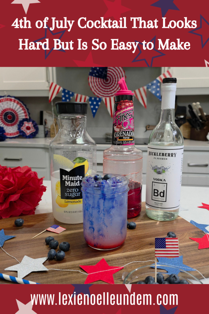 4th of July cocktail