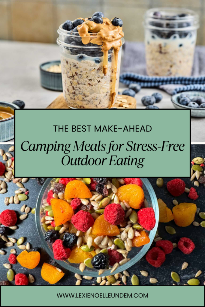 Make Ahead Camping Meals Pinterest Pin