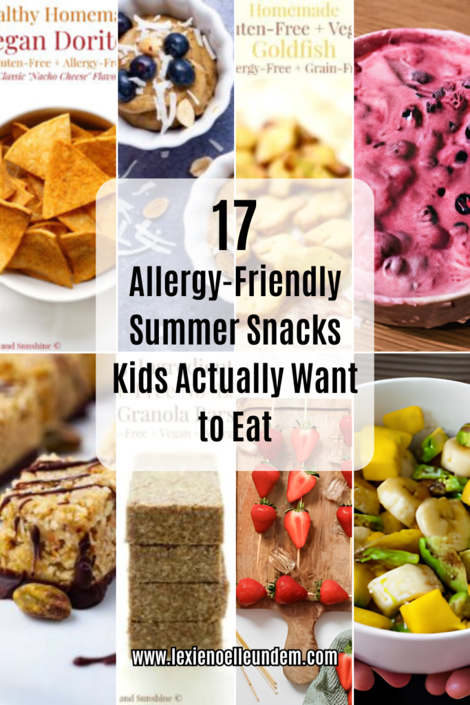 no-bake allergy-friendly snacks