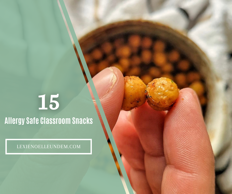 Blog Featured Image for Allergy Safe Classroom Snacks Blog