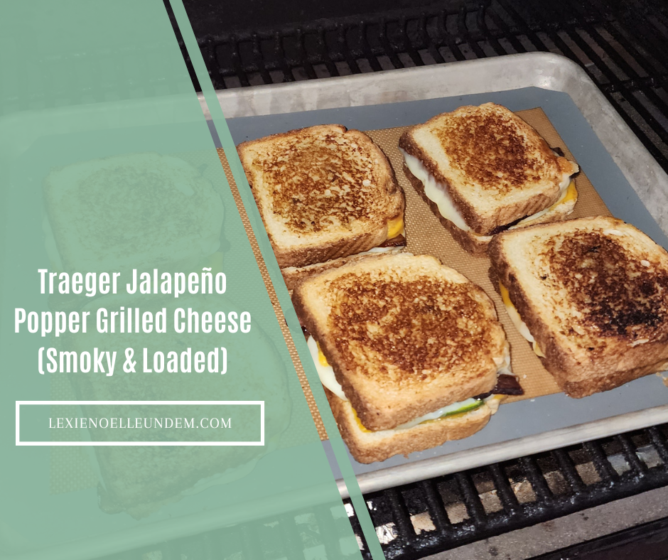 Traeger jalapeno popper grilled cheese