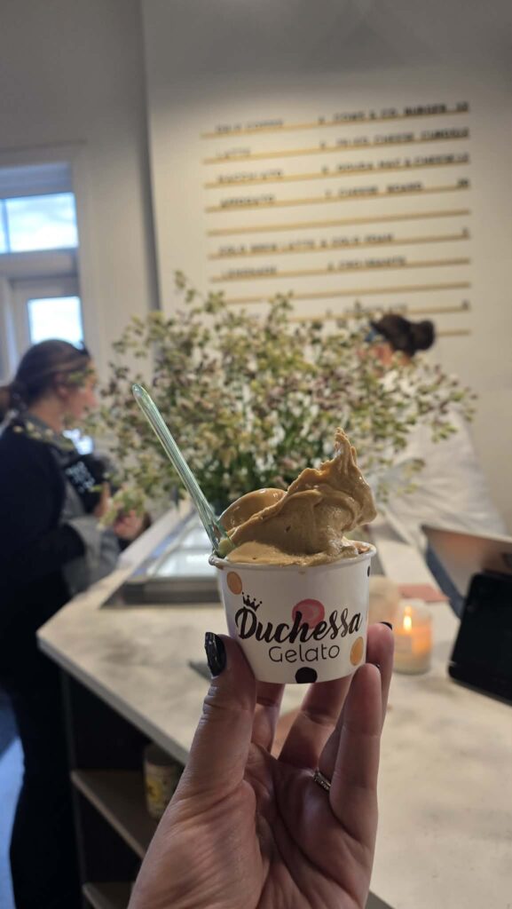 Gelato from Cows and Co Creamery