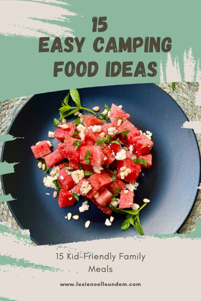 15 Family Camping Meals That Are Quick, Easy & Delicious Pinterest Pin
