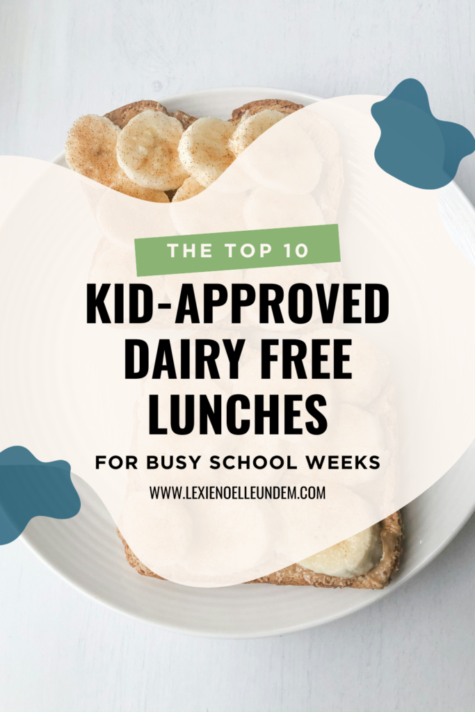 Easy Dairy Free School Lunch Ideas the Whole Family Loves Pinterest Pin