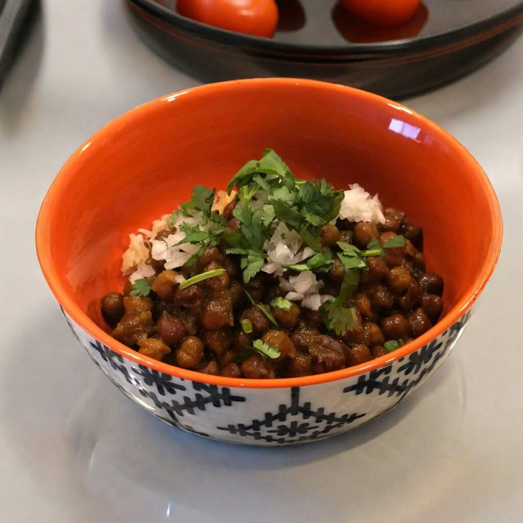 Black Bean and Rice Meal Idea