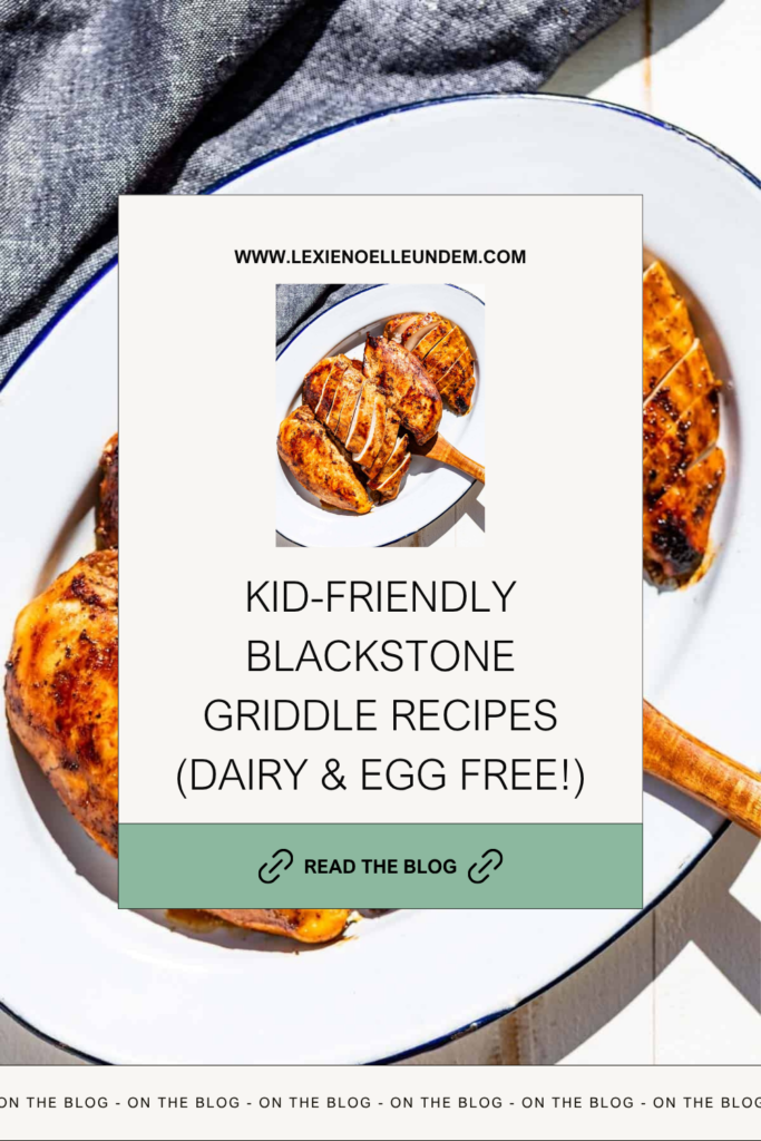 9 Family Blackstone Meals That Are Totally Allergy-Friendly Pinterest Pin