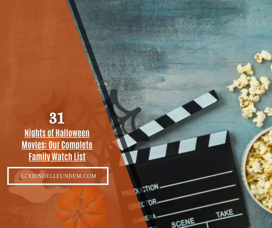 31 Nights of Halloween Movies list Blog Featured Image