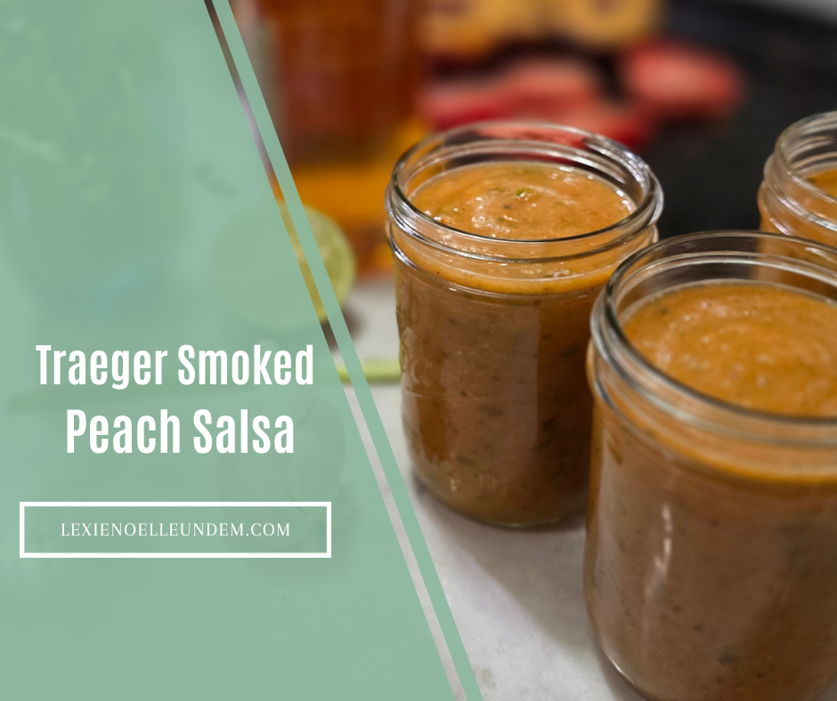 Traeger Smoked Peach Salsa Featured Image